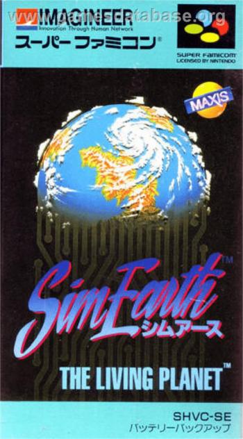 Cover Sim Earth - The Living Planet for Super Nintendo